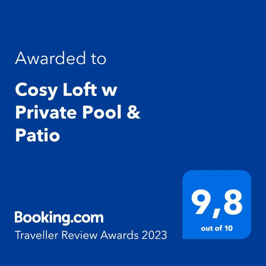 Appartamento Cosy Loft W Private Pool & Patio Ragusa Esterno foto